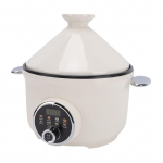 Elektriline kiirkeetja 800W Elektriline nutikas suppide ja pudrude keetja roostevabast terasest &auml;ravoolukorviga Multifunktsionaalne keedupott