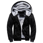 Meeste Mood Talvine Paks Jakk Pusad Metallica Cosplay Mantel T&otilde;mblukk Hoodie Fliis Unisex 5XL must