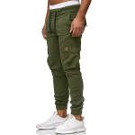 Meeste dressip&uuml;ksid vabaaja elastsed s&ouml;rkimisp&uuml;ksid Sport Solid kottis taskud p&uuml;ksid XXXL