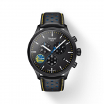 Tissot Nahkrihm must sihver Meeste moekell T116.617.36.051.02 must