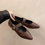 S&uuml;gis Uued Madalad Kingad Naiste Terava Ninaga Madala S&auml;&auml;rega Naelad Pehme Sisetald Libisemiskindel Kulumiskindel 35