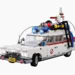 Laos Ghostbuster Ecto-1 ehitusklotside auto mudel Moc Display klotsid lastele t&auml;iskasvanutele M&auml;nguasjad Halloweeni j&otilde;ulukingitused