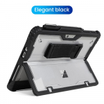 Microsoft Surface Pro 4 5 6 7 8 9 &uuml;mbris, Surface go 1 2 3 4 &uuml;mbris, Silikoonist akr&uuml;&uuml;lkaitse&uuml;mbris magnetilise pliiatsihoidjaga for Surface go 1 2 3
