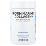 Codeage looduslikult p&uuml;&uuml;tud biotiini ja mere kollageeni kapslid, 120 tk 120 pcs - 1 ea