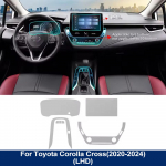 TPU-kile auto sisemusse Toyota Corolla Cross 2020-2026 jaoks Auto kaitsekate 10,5-tollise navigatsiooniekraani kriimustusvastased tarvikud 10.5inch Screen