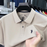 STORN 100% Puuvillane L&uuml;hikeste Varrukatega Polo S&auml;rk Suvine Paul Pony Tikitud Meeste T-s&auml;rk Luksusbr&auml;ndi Mood Hingav Vabaaja Top XXXL gray