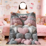 Armas multifilmiline v&auml;ike TTwin Stars tekk pehme visketekina piknikuks, voodi, diivani, kodu, magamistoa jaoks, hubane, soe, mugav 75x100cm (30x40inch) gray