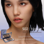 Kaleidos Kontuuripalett Highlighter Puuder Matt 3 V&auml;rvi Looduslik Kontuurimine K&otilde;rge S&auml;ra Nina Varjutaja P&uuml;siv N&auml;o Heledamaks Meik S02