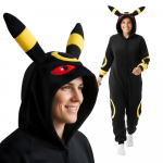 Pijama &Uuml;hesosaline Kigurumi Kost&uuml;&uuml;m &Uuml;likond Pokemon Umbreon L: 165 - 175Cm