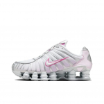 Nike Shox TL Metallik Platinum Roosa Vaht Naiste Tossud Valge Pinksicle HV2520-001 44.5