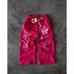 Y2K Uued Streetwear dressip&uuml;ksid Mehed Naised Joggerid Harajuku Hip Hop Kirjaga graafiline tikand &Uuml;lisuured p&uuml;ksid Gooti vabaaja p&uuml;ksid M roosa