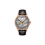 Tissot Durul Series Manuaalse Mehaanilise Liikumisega Veekindel V&auml;ike Sekundin&auml;itur Skelett Meeste K&auml;ekell 42mm H&otilde;bedane Ketas Meeste Kellad T099.405.36.418.00 Transparent Watch Dial
