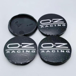 4tk 55MM M582 OZ Racing Logo Embleem Auto Velje Keskkatte Ratta Katted Tolmukate O.Z Sport M&auml;rk Velgede Keskkatte Auto Tarvikud OZ Badge&4pcs M582 Wheel Cap black