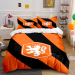 Oranž l&otilde;vi vapi muster. Voodipesukomplektid Tekikotikomplektid Tekikotid Padjap&uuml;&uuml;rid(1 * Tekikott 2 * Padjap&uuml;&uuml;ri (tekk ei kuulu komplekti)) 135x200cm