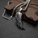 Retroinglikoti Sulgedega Trendikas Meeste Kaelaehte Ripats 60CM(Necklace Long)