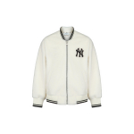 MLB New York Yankees Sametjakid Unisex Elevandiluu Valge Baseballi kraega Paksustatud 3AJPF0116-50CRS S