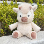 Kawaii &Scaron;oti m&auml;giveise pehme m&auml;nguasi, kallistatav jooksva lehma t&auml;idisloom, esmaklassiline pehme kangas, s&uuml;nnip&auml;eva-J&otilde;ulukink, kaaslane 34cm