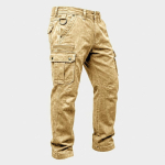 Meeste Mitme Taskuga Denim Cargo P&uuml;ksid Vintage Pesuga Sirged T&ouml;&ouml;riided D-r&otilde;ngaga V&ouml;&ouml;koht V&auml;litingimustes Vabaaja P&uuml;ksid XL must