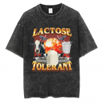 Streetwear Laktoositaluvus Graafilised Pesemistooted T-s&auml;rgid Mehed Naised Naljakas T-s&auml;rk Puuvillane Vabaaja T&auml;iskasvanud Teismeline L&otilde;tv T-s&auml;rk Kingitused S