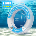 ZUKIBO 10-110LB Kalastusriistad Dropper Loop Rigs Eels&otilde;lmitud Monofilament Liidrijuhe Rull K&auml;sit&ouml;&ouml;s&otilde;lmed Snapperile Bassile Merekalastuseks blue