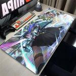 Zenless Zone Zero Hoshimi Miyabi Hiirematt M&auml;ngutarvikud Arvutihiirematt Anime ZZZ Klaviatuuri Kontoripadjad Kummist Hiirematid 50cmx100cm