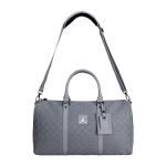 Jordan Ruuduline Jacquard Kangast Monogrammikott, Pagasikott, Kopp ONESIZE gray