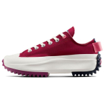 Run Star Wmns Converse Hike Platform Low 'Color Pop - Park Red' Naiste A14272C 37.5 white