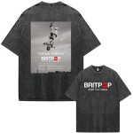 Robbie Williams Britpop 2026 Tuur Vintage Pesuga T-s&auml;rgid Mehed Naised R&otilde;ivad Mood &Uuml;le suuruse L&uuml;hikeste varrukatega T-s&auml;rgid Streetwear S mitmev&auml;rviline