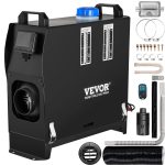VEVOR 5-8KW Diisel&otilde;hkk&uuml;te, Diiselparkimisk&uuml;tteseade, K&otilde;ik-&uuml;hes 12V Veoautok&uuml;tteseade, &Uuml;ks v&auml;ljalaskeava, Musta LCD-l&uuml;litiga, Kiirek&uuml;tte Diiselk&uuml;tteseade
