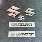 ABS H&otilde;bedased Esiv&otilde;re Tagaluugi Embleemi Kleebised SUZUKI SWIFTile 3D Autokleebis Veekindlad Autokujunduse Tarvikud