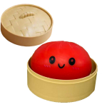 Kuum S&auml;delev Pelmeen Squishy Karbiga Pelmeenid Sensoorne Pigistatav M&auml;nguasi Stressi Leevendamiseks F&auml;nnide Kingitus