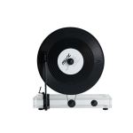 Kristalliline Vana-stiilis plaadim&auml;ngija Dekoratiivne Mudel Lauale Elutuppa Kodukontorisse Kaasaegne Minimalistlik Interj&ouml;&ouml;ri Dekoor Record Player 30x8x31cm black