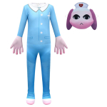 4922 Lapsed Poisid T&uuml;drukud Loomahaigla Kombinesoon Arst Halloweeni Cosplay Kost&uuml;&uuml;mid Peo R&otilde;ivad 140cm sinine