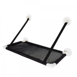 Kassi lemmiklooma rippuv voodi aken v&otilde;rkkiik hingav ahvena riiul istme imemiskupp must