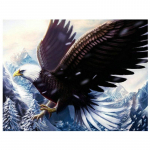 Teemantmaaling Loomamaalid numbri j&auml;rgi Ristpistes K&auml;sit&ouml;&ouml; Kingitus Pulmakaunistus 20X30CM