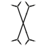 2tk pikendatav lina voodi Reguleeritavad rihmad Rihmad Rihmad Haaratsid Madrats Tekk Elastne 2Pcs/Set