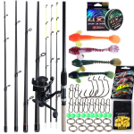 Spinningu &otilde;nge- ja rullikombinatsioonid 3 m &otilde;ngede s&ouml;&ouml;tja kalap&uuml;&uuml;k lantidega Full Kit Kalastustarvikud karpkalap&uuml;&uuml;giks 3.0m fishing set