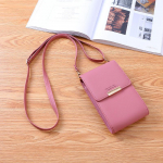 Yogodlnsi multifunktsionaalne &otilde;lakott Naistele Kaart Mobiiltelefoni kott Pu Nahast Naiste Ristkeha K&auml;ekotid Rahakott Naiste K&auml;ekotid 10.5x4x17cm heleroosa v&auml;rv