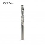 T&auml;iskarbiidist 2 fl&ouml;&ouml;diga spiraalfrees, otsafrees, plastmassist k&otilde;va puidu jaoks 3.175*3.175*15