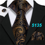 Uus kaelasideme tasku ruudukujuliste mansetin&ouml;&ouml;pide komplekt meestele Pulma&auml;ripeo lipsukomplekt N-5135