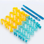 12tk 30cm juukserullid DIY juuksurisalongi lokirullid rullid Tool Pehmed suured juuksuri t&ouml;&ouml;riistad