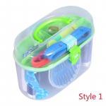 Kodu &otilde;mbluskomplekt &Otilde;mblusn&otilde;ela &otilde;mbluskomplekt &Otilde;mblusn&otilde;ela reisi&otilde;mbluskomplekt 90 t&uuml;kki plastikust varruka s&uuml;damikku style 1