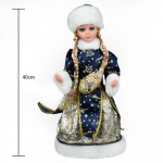 J&otilde;ulud Elektrilised Eakad Lumet&uuml;druku Nukud Lastele M&auml;nguasjad Laulvad ja tantsivad Kingitus lastele J&otilde;uluvana Nukk Kujukesed Punktid 40CM