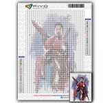 Teemanttikandid Spiderman 5D DIY Teemantmaal Ristpistes Rhinestone Full Round 40X50CM