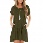 Elegant bodycon sexy Women's dress for women 2022 summer short sleeve A-line dresses woman robe femme ladies vestidos mujer