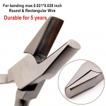 Dental Hollow Chop Arch Forming Plier Stainless Steel For Round and Rectangular Wire Max. 0.021*0.028 inch Denta Lab Instrument dentist tools