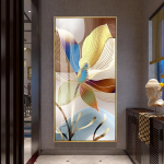 Must kuldne roosi&otilde;is liblikas abstraktne plakat P&otilde;hjamaade kunsti taime l&otilde;uendimaal Moodne seinapilt elutoa sisekujunduseks 50x100cm