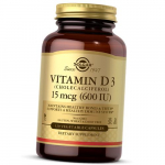 D3-vitamiin, kolekaltsiferool, D3-vitamiin 600, Solgar 120 k&ouml;&ouml;giviljakapslit (36313071) 120vcaps