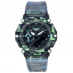 Casio G-Shock Naughty Noise Analog Digital Quartz GA-2200NN-1A GA2200NN-1 200M meeste k&auml;ekell must