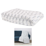 Les Tr&eacute;sors De Lily [A0886] - Karusnahast tekk  Scarlett  hallid plaadid - 140x200 cm hall